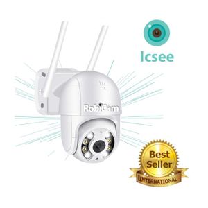 Caméra Rotative SmartCam WiFi – Surveillance Intérieur/extérieur, Vision Nocturne, Imperméable