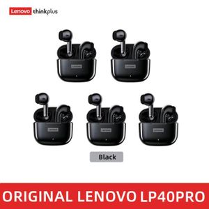 CASQUE - ÉCOUTEURS LP40pro 5PCS noir-Lenovo Écouteurs LP40 Pro TWS Sa
