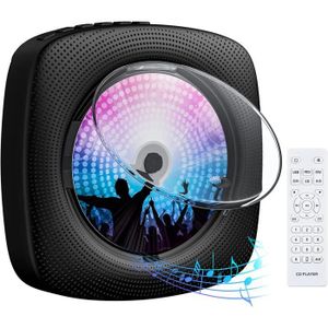 RADIO CD CASSETTE Lecteur CD Portable Bluetooth Mural Haut-Parleur H
