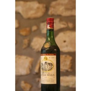 VIN ROUGE Vin rouge, Château Rausan Segla 1970 Rouge