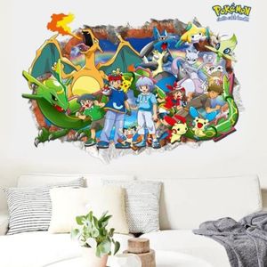 Autocollant mural décoratif Pokémon Charmander