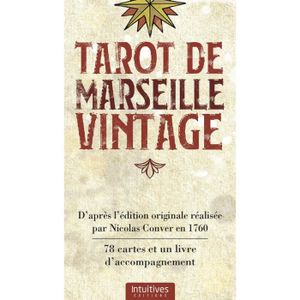 Le Tarot de Marseille - Edition Millennium - Le livre & le jeu original -  Coffret