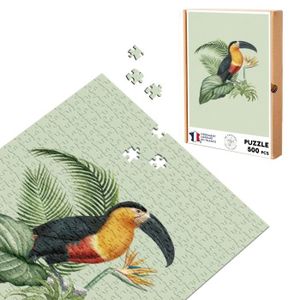 PUZZLE Puzzle Classique - FABULOUS - Ara Oiseau Tropical 