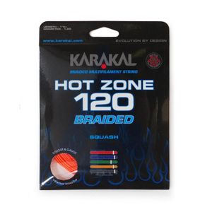 CORDAGE SQUASH Cordage de squash Karakal Hot Zone 120 - orange/orange claire - 11 m x 1,2 mm