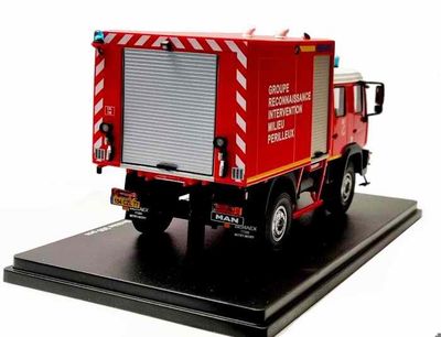 Miniature Alerte 1/43 - Renault K 6x4 CCMC GALLIN SDIS 28 - Camion Pompier Eure Et Loir