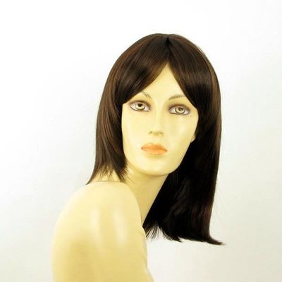 Perruque Femme Mi-longue Blond Clair Cuivré FANIE 27t613 - Synthétique, Neuve Avec étiquettes