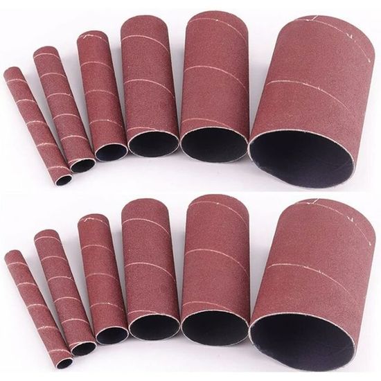 Lot De 2 Blocs De Ponçage Manuels - 12,7 Cm (5 Pouces) - Forme Souris Ergonomique - Compatible Papier Velcro - PU Durable - Pour Bois, Métal, Plâtre - 5