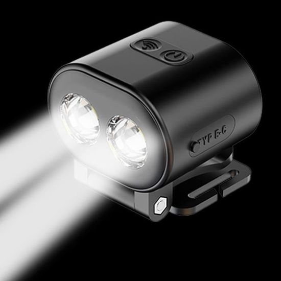 2 Lampes Frontales LED Rechargeables - 10 Modes, IPX4 étanche, Détecteur De Mouvement, 230° - Pour Sport/extérieur