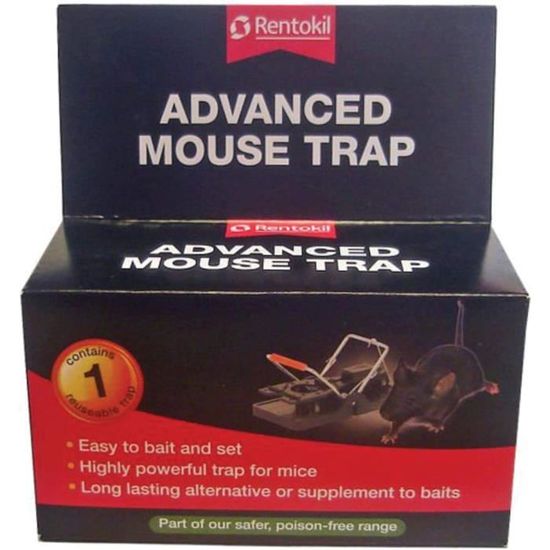 AJW-Rentokil Plastique avancée Piège à souris[1104] - Cdiscount Jardin