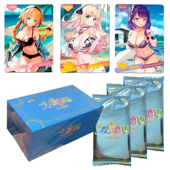 Cartes à Collectionner Goddess Story – Série 2YUAN10 NiChang – 150 Cartes Anime – Boîte Collector