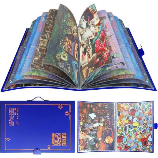 Dossier de Stockage de Puzzles pour 1000 Pièces : Organiseur de Puzzles