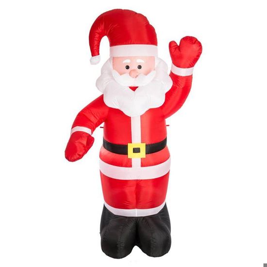 Le Pere Noel Gonflable Grandeur Nature Rouge 80 Cm Achat Vente Jouet A Tirer Cdiscount