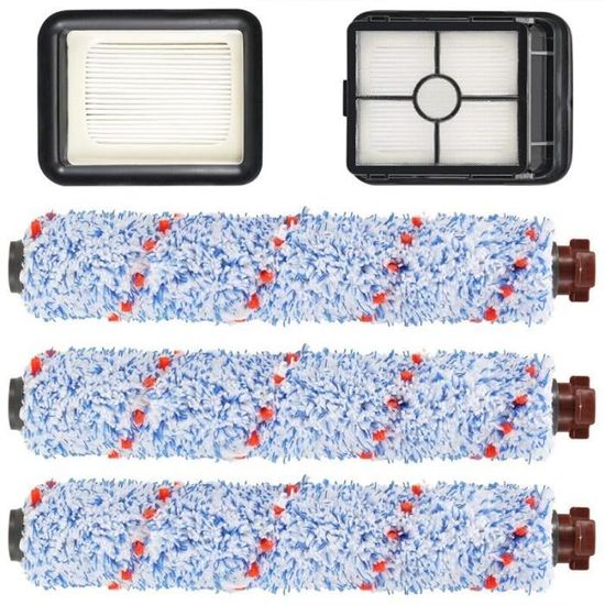 1pcs-l - Rouleau de brosse multi-surfaces, filtre à vide de remplacement pour 1868 CrossWave