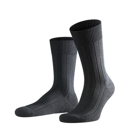 Chaussettes Homme FALKE uni Laine merinos Noir Noir Cdiscount Pret a Porter