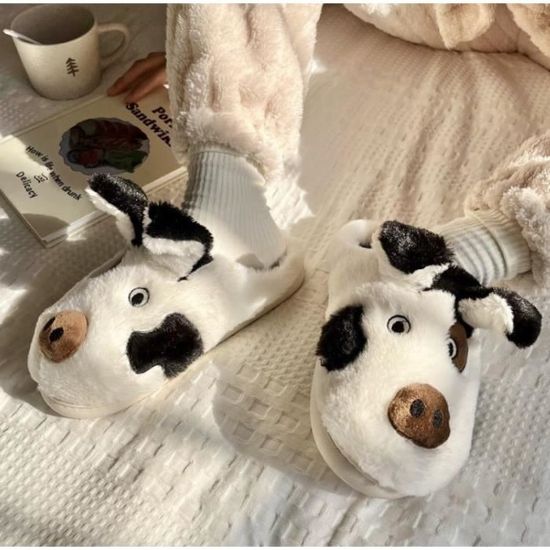 Chaussons shop animaux femme