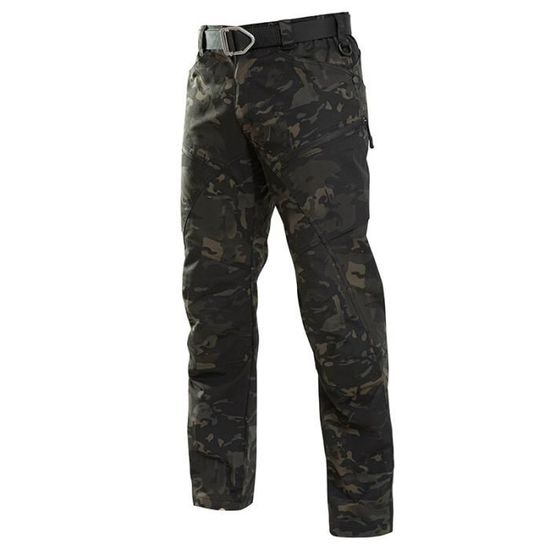 Tenue Militaire Camouflage Imperméable Homme - Veste Et Pantalon Tactique Chasse Airsoft Plein Air Combat