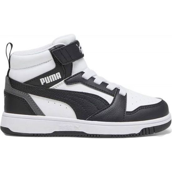 Puma Rebound V6 Mid Ac Ps Chaussures pour Enfant Blanc 393832 01 Blanc Cdiscount Chaussures