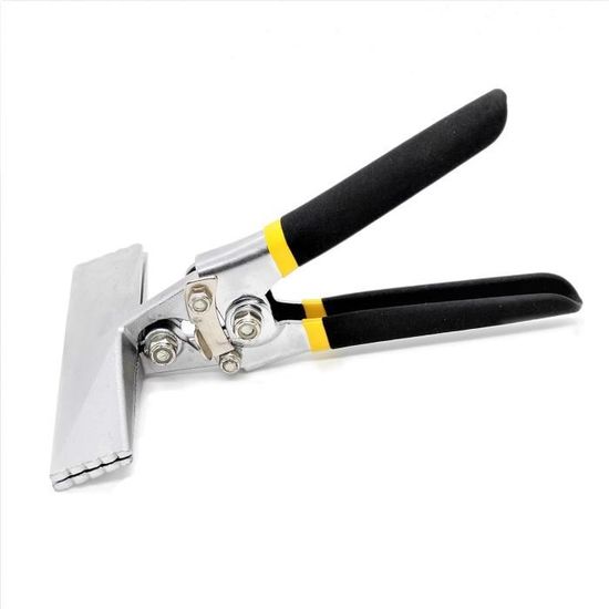 Pince à Cintrer Les Tôles KATSU 15,2cm - Acier Nickelé - Poignée Antidérapante - Pour Acier Doux Et Inox