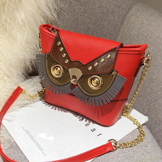 Sac a main cuir on sale hibou