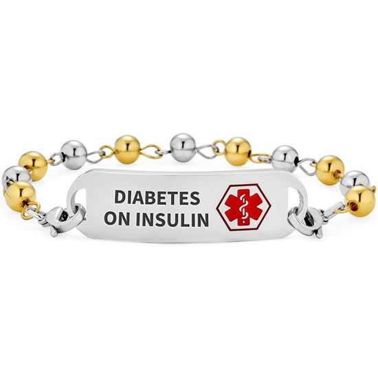 Bracelet D'alerte Médicale SalvalavitaGo Beghelli Couleur Rose 3314