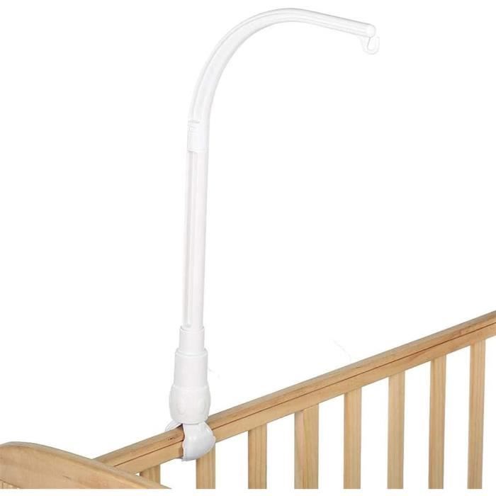 Support Mobile Lit Bébé Lre Co Avec Boîte à Musique | 68 Cm, Rotation 360° | Pour Berceaux