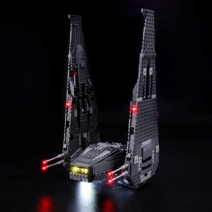 Jeux de construction BRIKSMAX Kit de LED pour Lego Star Wars Kylo Ren's Command Shuttle, Compatible avec la Maquette Leg 52775