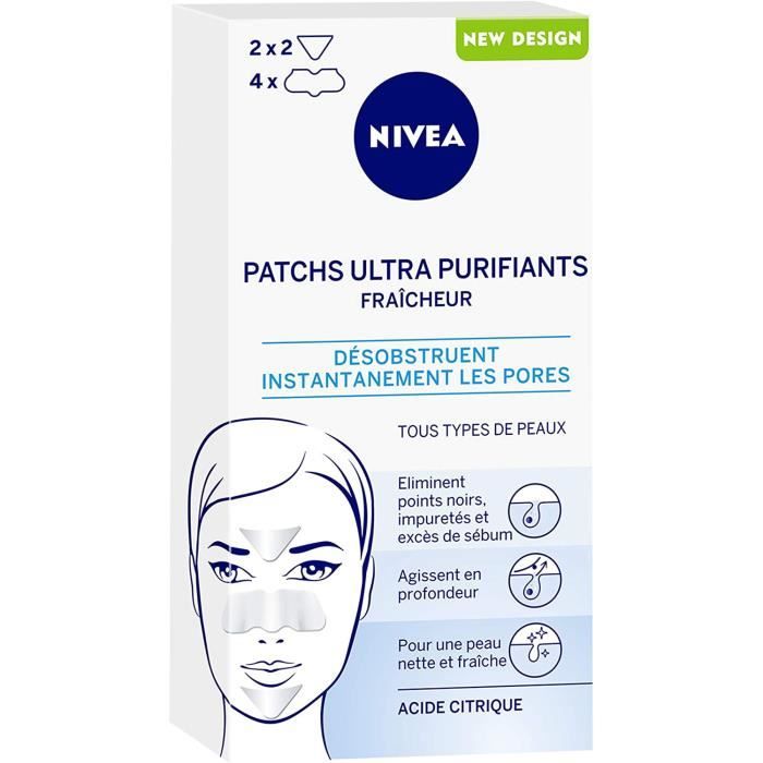 Nivea Patchs ultra purifiants Fraîcheur - Le paquet de 6