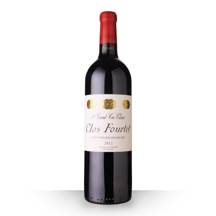 Clos Fourtet 2012 AOC Saint-Emilion Grand Cru - 75cl - Vin Rouge