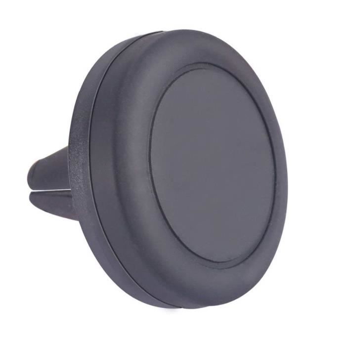 Support Téléphone Voiture Universel magnétique à grille d’aération pour téléphones portables - Noir