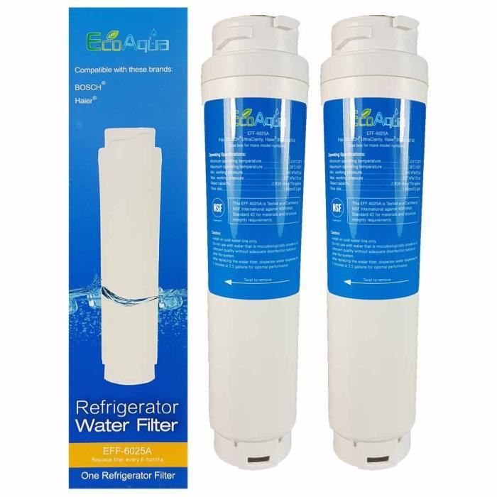 2 x Filtres BOSH EFF6025 remplace Ultraclarity