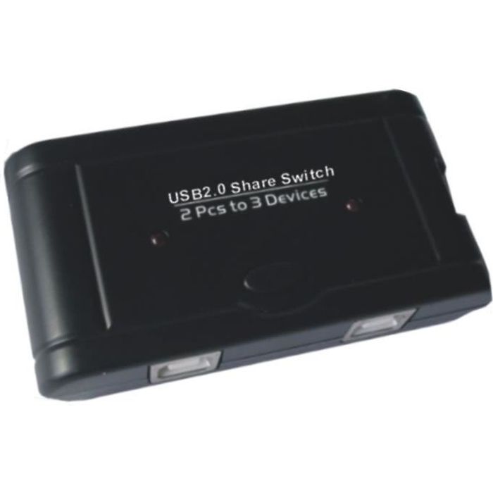 Switch 3 imprimantes USB vers 2 ordinateurs