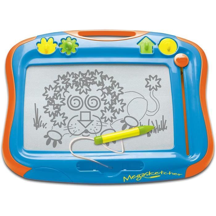 ARDOISE MAGIQUE TOMY - Ardoise Magique Megasketcher T6555, Tablette Dessin Idéal Pour les Voyages, Tableau Magnéti20