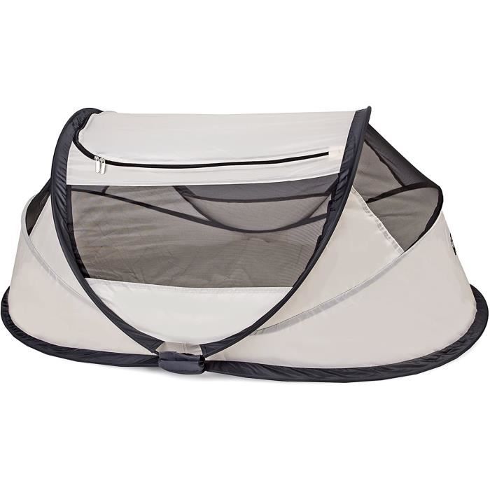 travel cot - lit de voyage - babybox - pop up - pliable - léger - déplié en seulement 2 secondes - avec moustiquaire et sac de tra