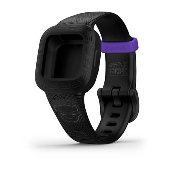 Bracelet Garmin marvel black panther - noir