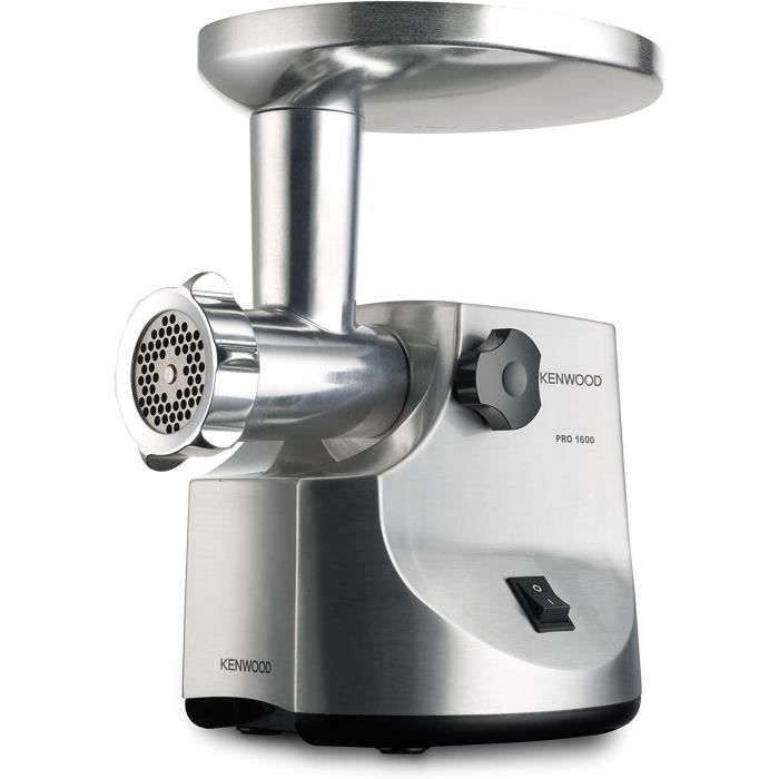 Kenwood MG516 Hachoir Pro 1600 Metal + Trancheuse & Rape