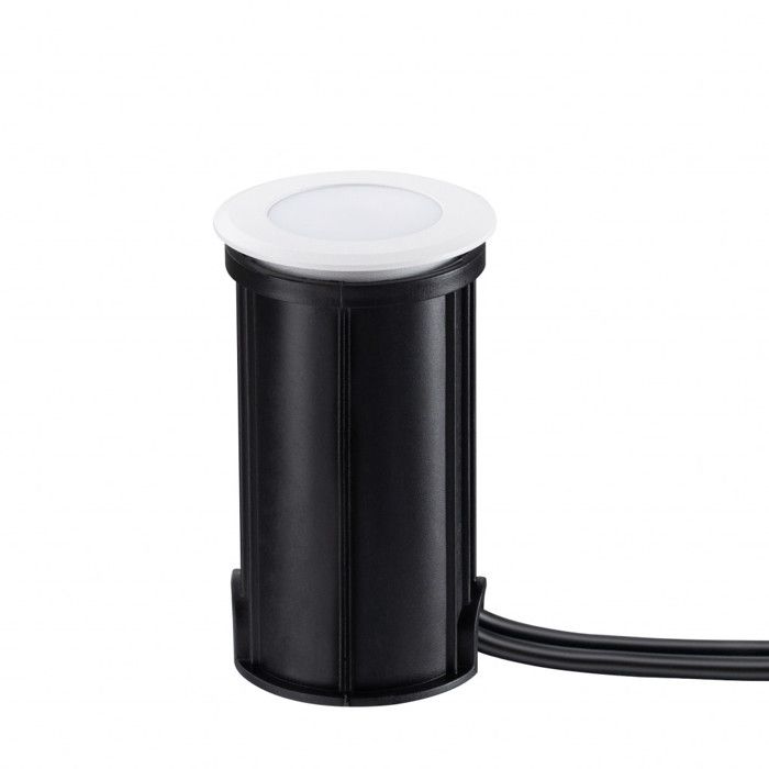 Petit Spot Encastable 1,5W LED tour blanc étanche IP67 - Teinte de lumière:Blanc Chaud (2700K) couleur:Blanc teinte de