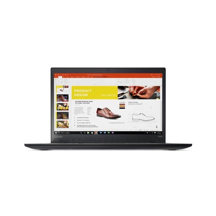 Lenovo ThinkPad T470s, Intel® Core™ i5 de 7e génération, 2,50 GHz, 35,6 cm (14