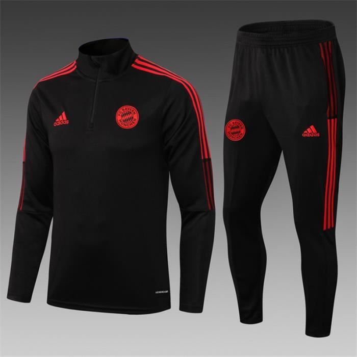 Bayern Munich Survêtement de Foot Homme 2021 2022 Nouveau Maillot de Football Pas Cher Survet Kit
