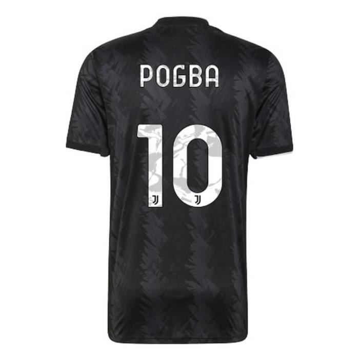 Nouveau Maillot Adidas Homme Juventus de Turin Extérieur Flocage Officiel Pogba N°10 Saison 2022-2023