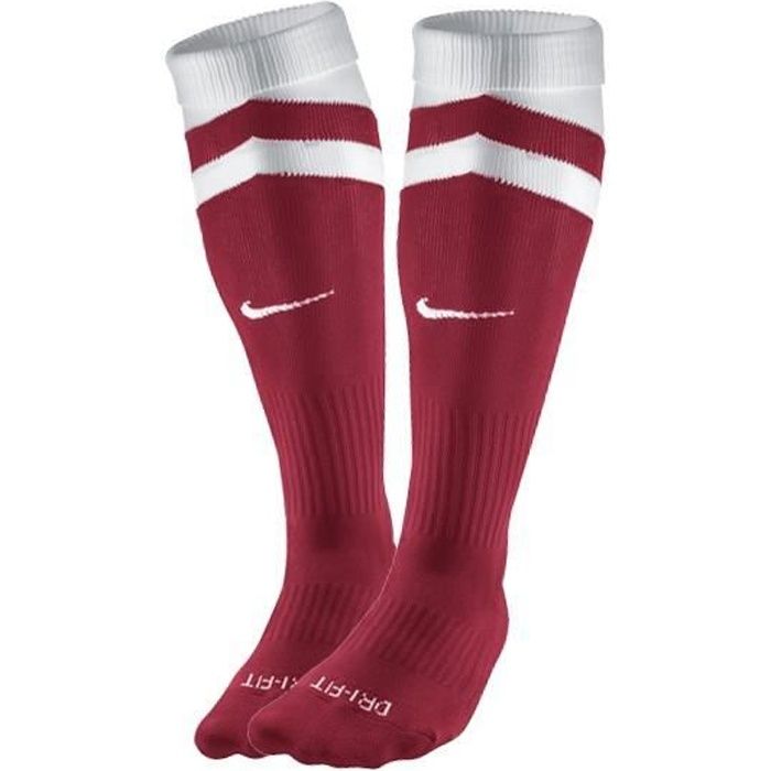 Chaussettes football Vapor Nike rouge/blanc 46/50