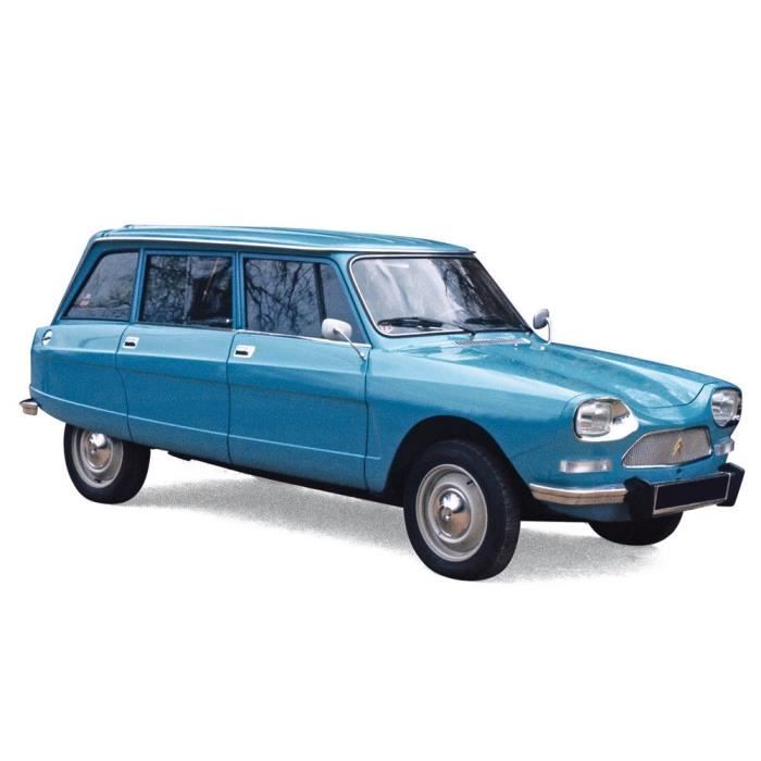 Véhicule Miniature assemble - Citroen Ami 8 Break bleu pétrel 1975 1/18 Norev