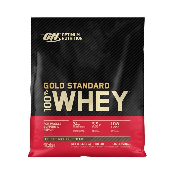 OPTIMUM NUTRITION Pot 100% Whey Gold Standard Chocolat - 4,54 kg