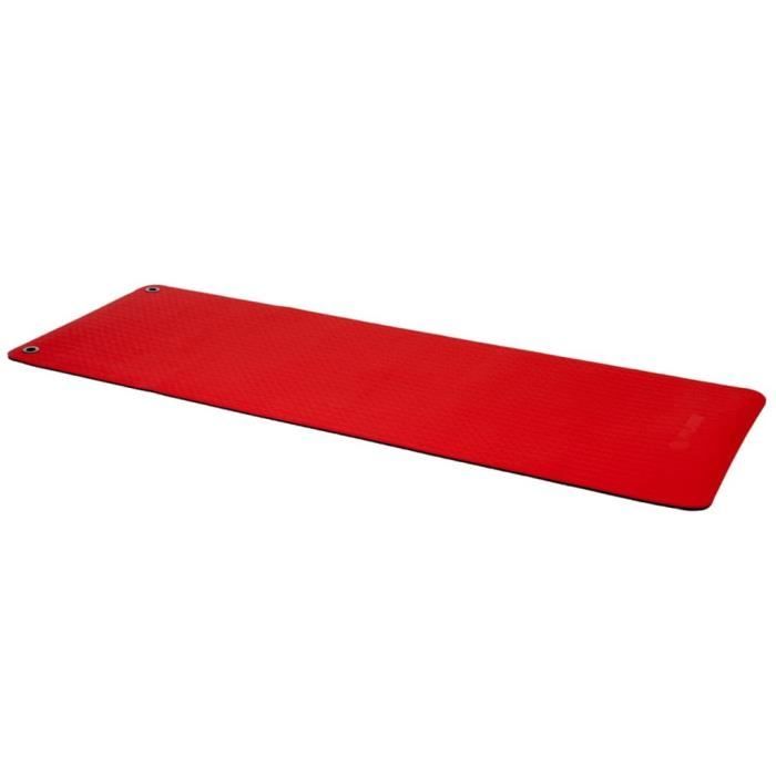 Pure2Improve Tapis de fitness TPE Rouge P2I200430