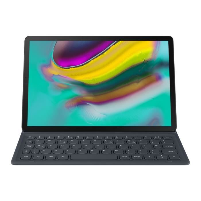 Samsung EJ-FT720 clavier pour téléphones portables AZERTY Belge Noir Pogo Pin