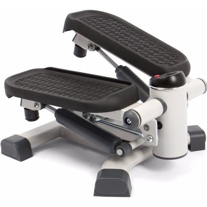SportPlus Stepper Fitness - Mini Stepper 2 en 1, Mouvements latéraux et horizontaux pour un Entraînement en profondeur