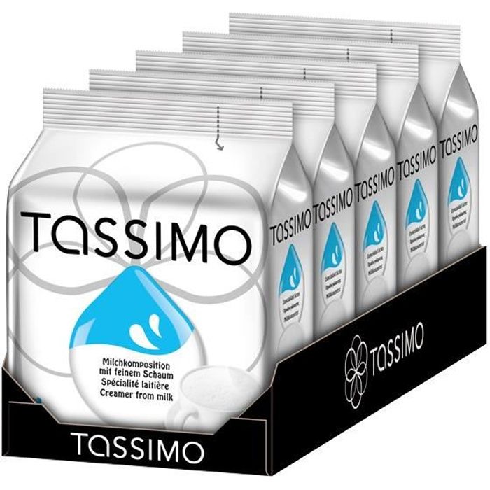 Tassimo Composition de lait dosettes 5 x 344g