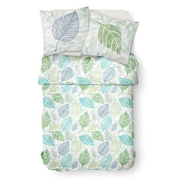 TODAY Parure de couette Mawira Magaly - 1 housse de couette zippée et 2 taies d'oreiller - 100% coton - 220 x 240 cm