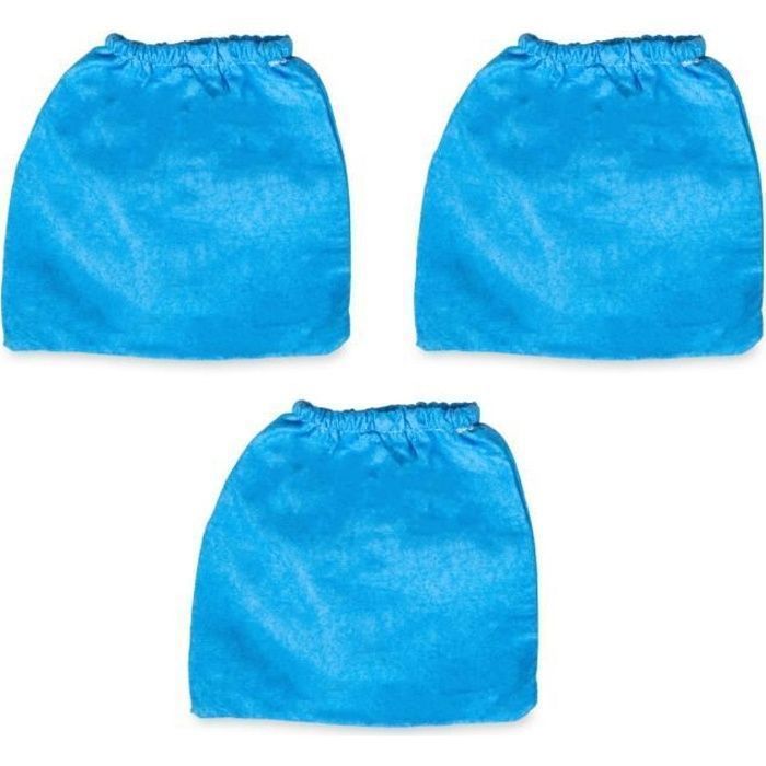 Filtres d’aspiration de poussière – Pour aspirateur à poussière et à eau -Utilisation universelle- 3 filtres inclus