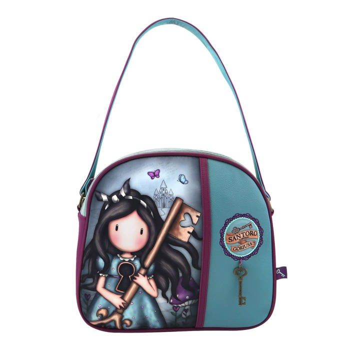 Safta Sac à main Gorjuss Curiosity enfant mixte multicolore M - 30 x 28.5 x 4.5 cm fermeture zippée Safta Sac à main Gorjuss Curiosity enfant mixte multicolore M - 30 x 28.5 x 4.5 cm fermeture zippée