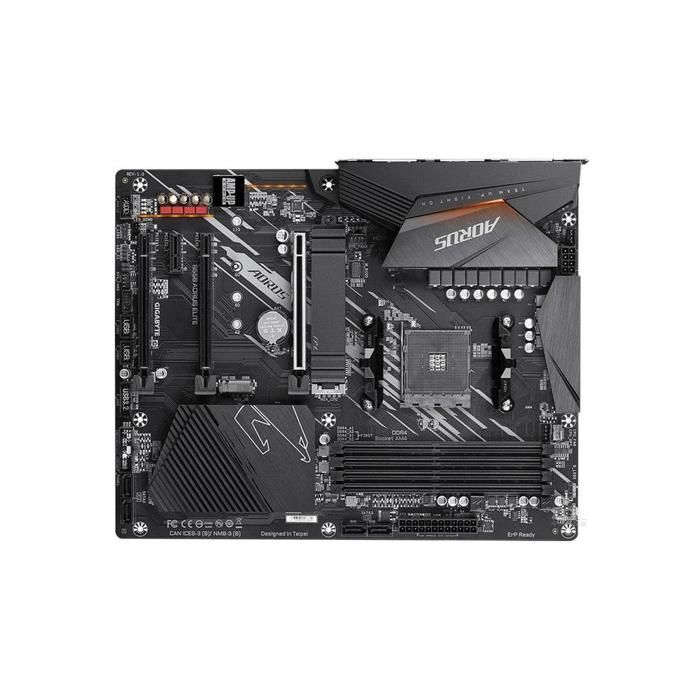 Carte mère GIGABYTE B550 AORUS ELITE AMD B550 Socket AM4 4xDDR4 SDRAM 128GB ATX - Gigabyte